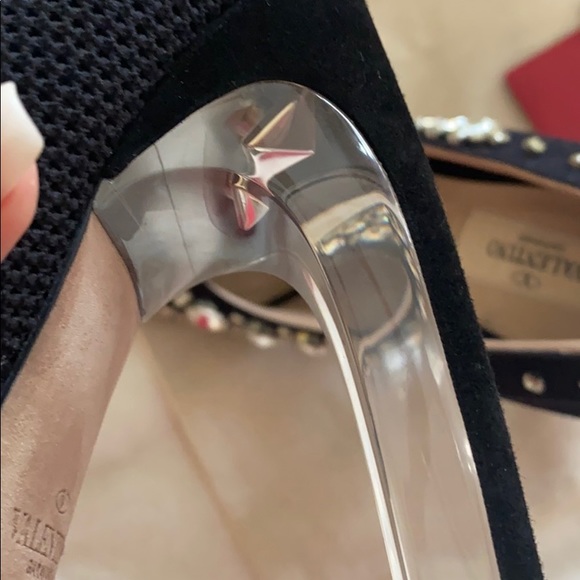 EUC VALENTINO GARAVANI RHINESTONE PUMPS - Picture 7 of 14
